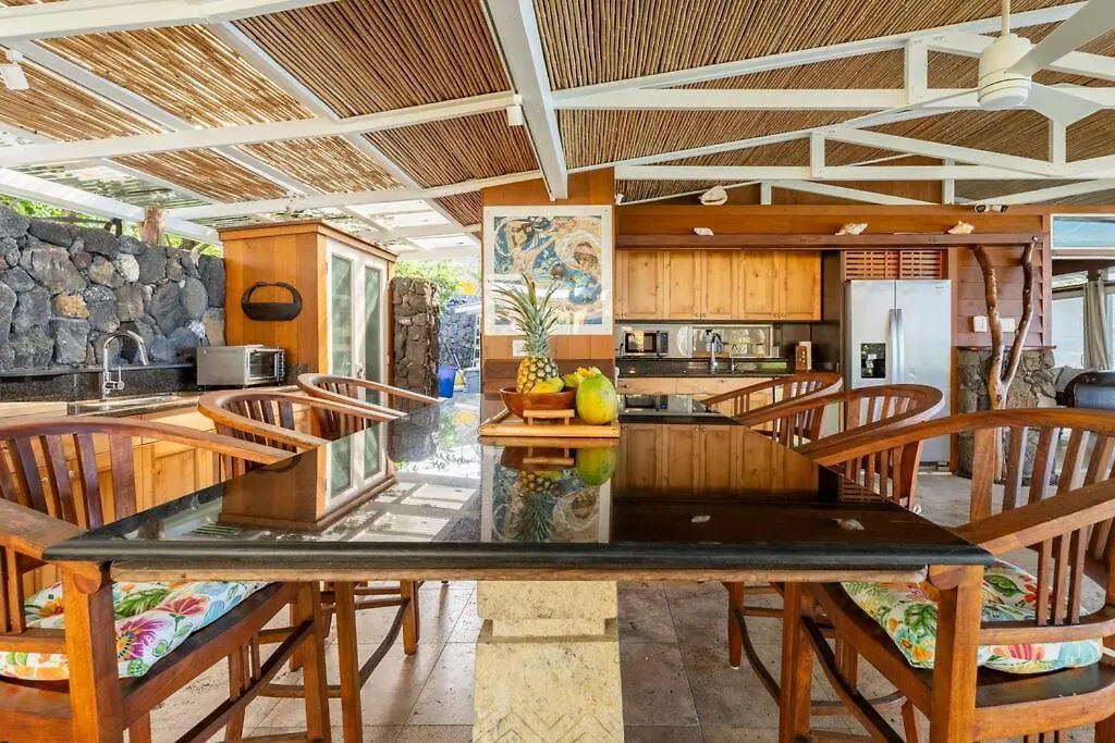 Dom wakacyjny Little Piece Of Heaven- Oceanfront Private Home Kailua-Kona