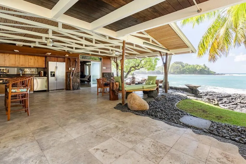 Little Piece Of Heaven- Oceanfront Private Home Kailua-Kona