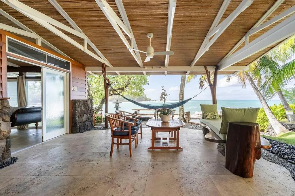 Little Piece Of Heaven- Oceanfront Private Home Kailua-Kona 0*,