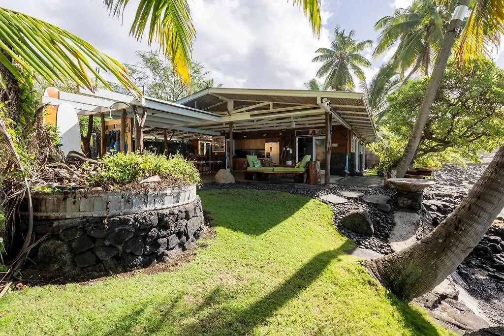 Little Piece Of Heaven- Oceanfront Private Home Kailua-Kona