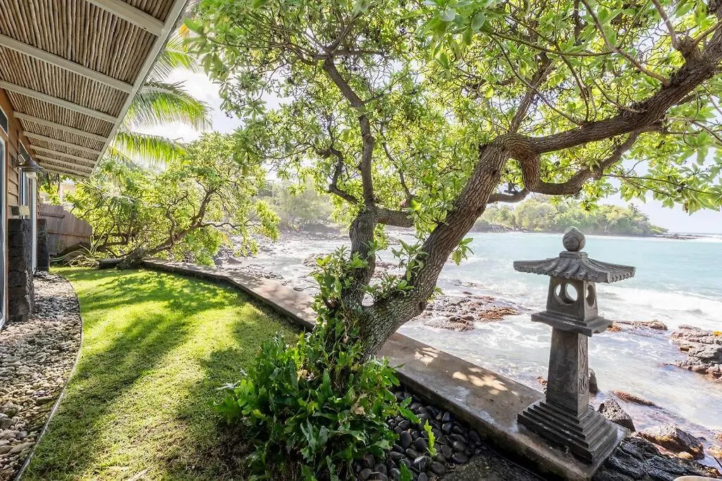 Little Piece Of Heaven- Oceanfront Private Home Kailua-Kona Stany Zjednoczone Ameryki