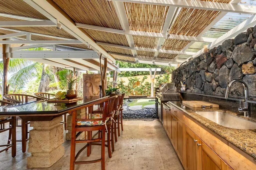 Dom wakacyjny Little Piece Of Heaven- Oceanfront Private Home Kailua-Kona