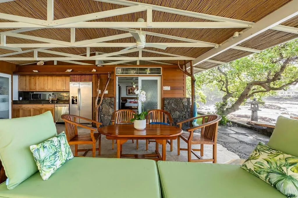 Little Piece Of Heaven- Oceanfront Private Home Kailua-Kona Stany Zjednoczone Ameryki