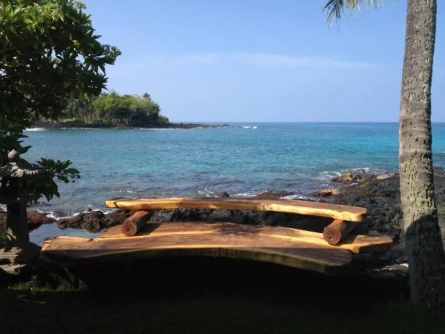 Little Piece Of Heaven- Oceanfront Private Home Kailua-Kona Dom wakacyjny