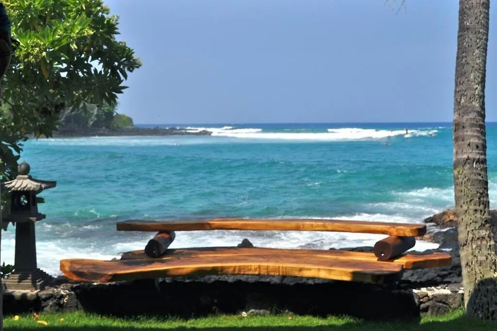 Little Piece Of Heaven- Oceanfront Private Home Kailua-Kona