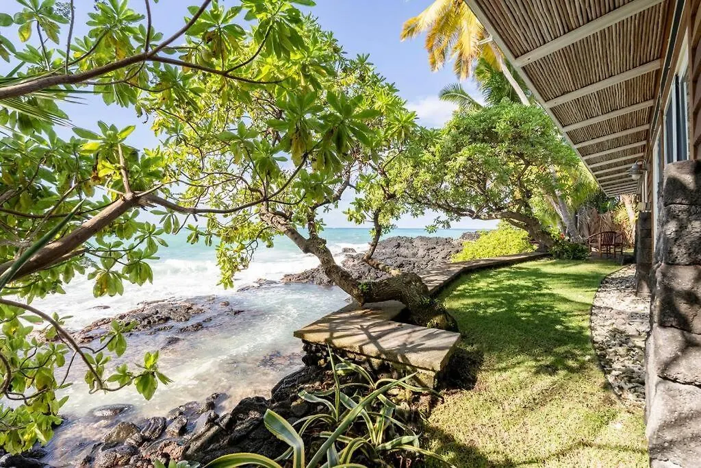 Little Piece Of Heaven- Oceanfront Private Home Kailua-Kona