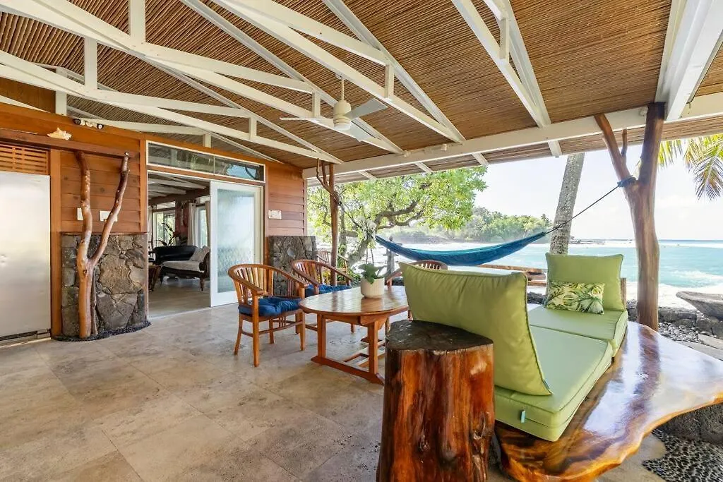 Dom wakacyjny Little Piece Of Heaven- Oceanfront Private Home Kailua-Kona