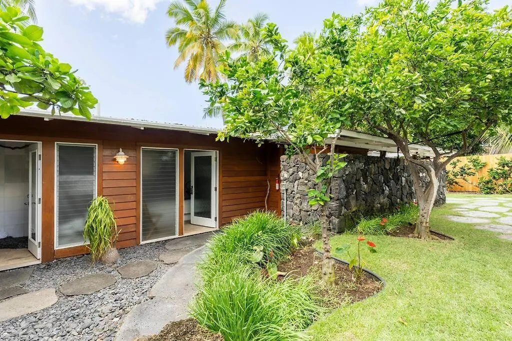 Little Piece Of Heaven- Oceanfront Private Home Kailua-Kona Dom wakacyjny